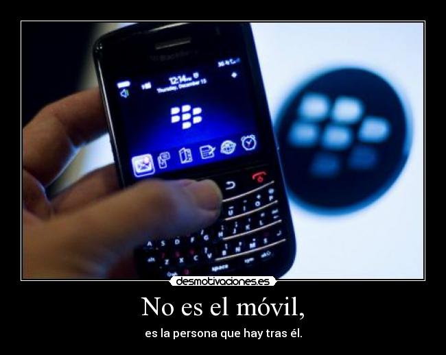 No es el móvil, - 