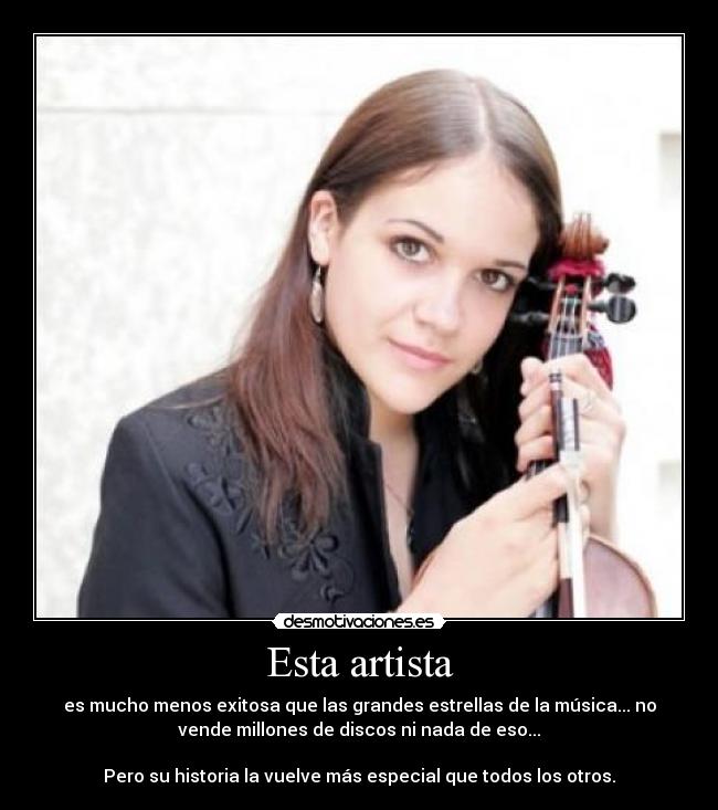 Esta artista -
