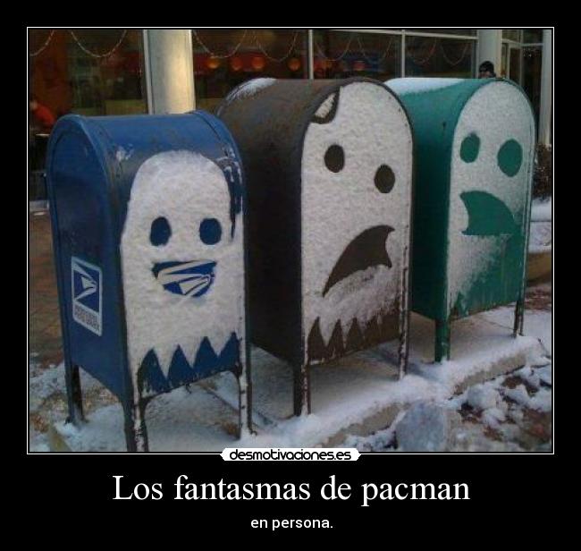 Los fantasmas de pacman -