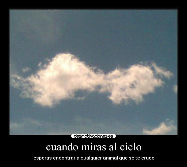 carteles cielo desmotivaciones