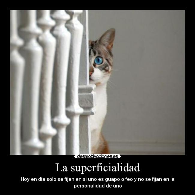 La superficialidad - 