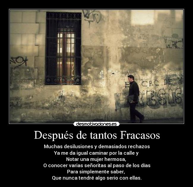 Después de tantos Fracasos -