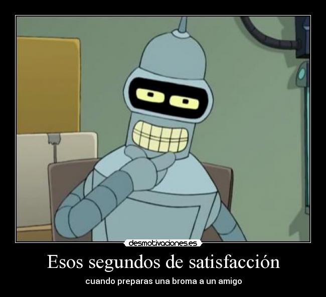 Esos segundos de satisfacción - 
