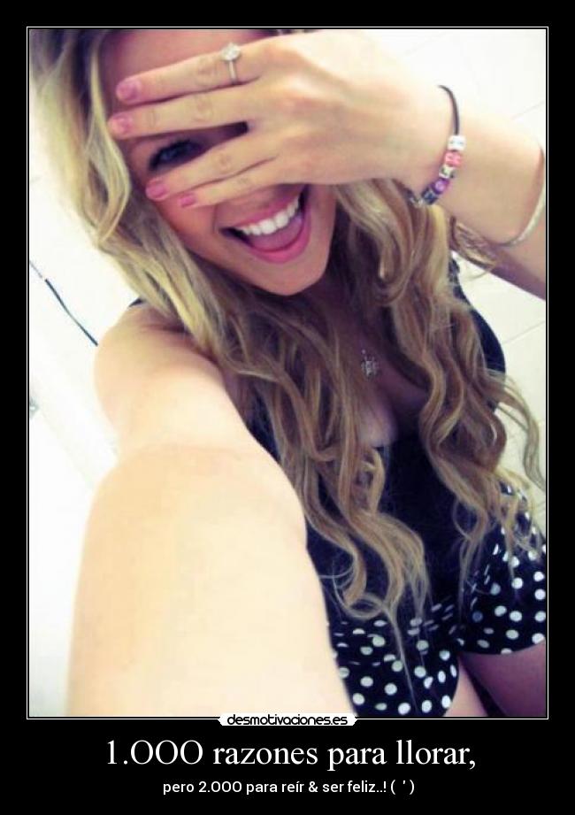 1.OOO razones para llorar, -