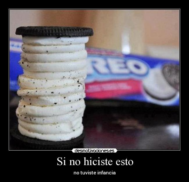 Si no hiciste esto - 