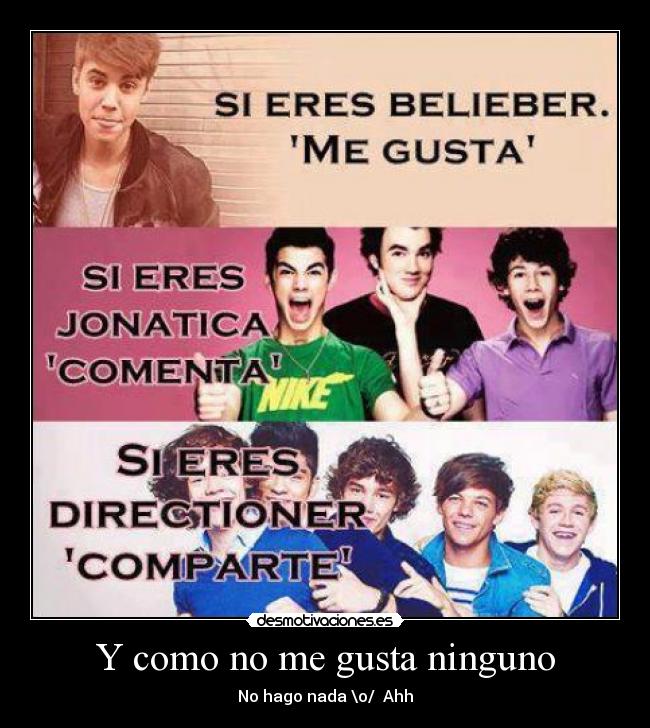 Y como no me gusta ninguno - No hago nada \o/ Ahh