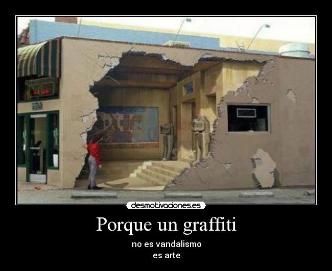 Porque un graffiti -
