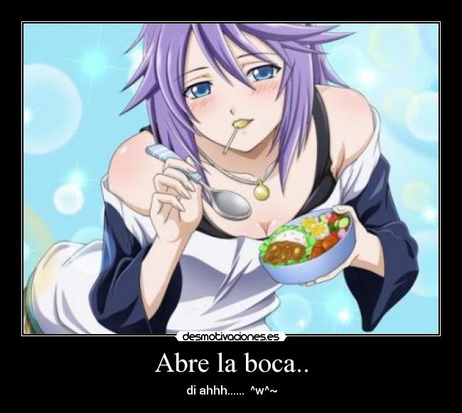 Abre la boca.. - di ahhh...... ^w^~