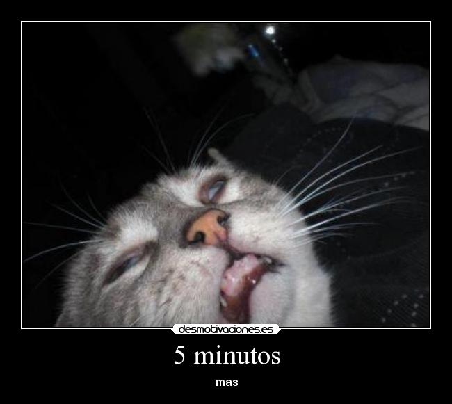 5 minutos - mas