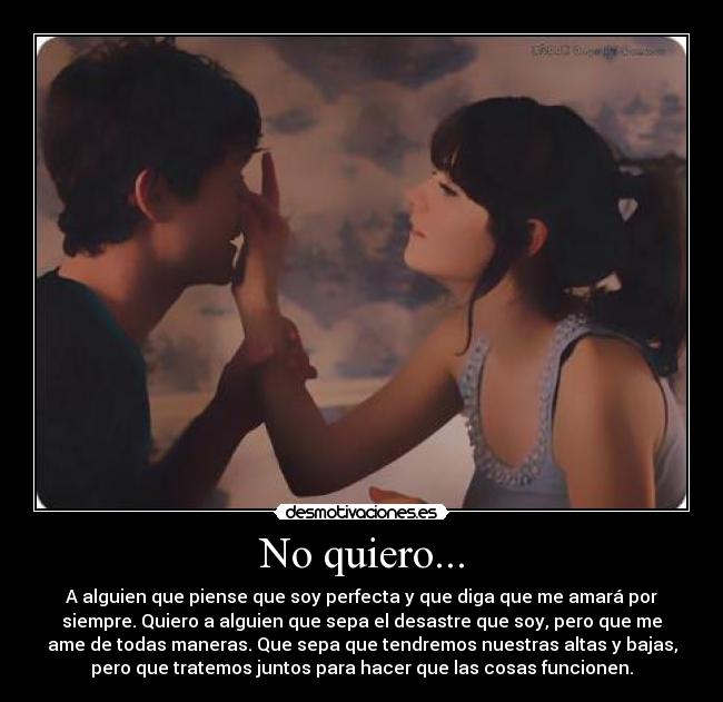 No quiero... - 