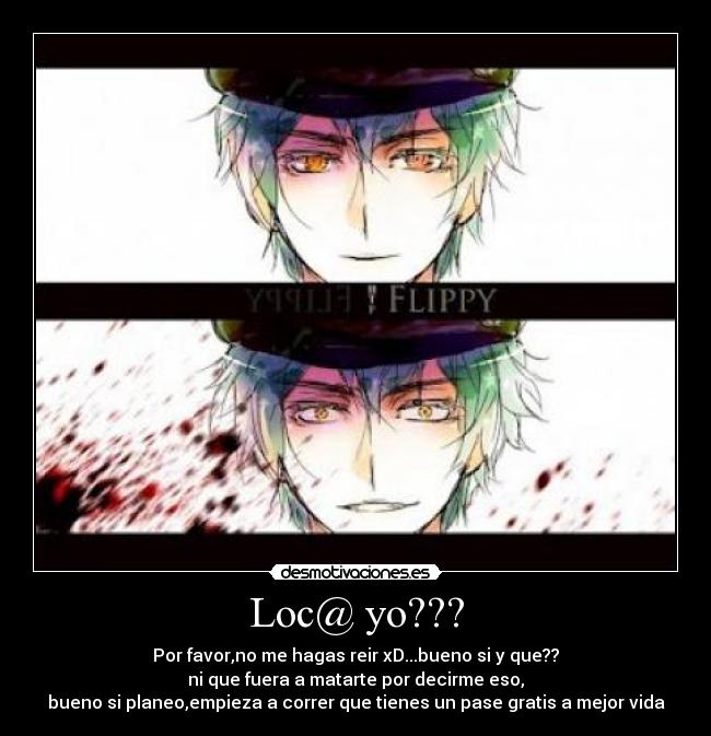 carteles flippy happy tree friends htf loca loco matar sangre desmotivaciones