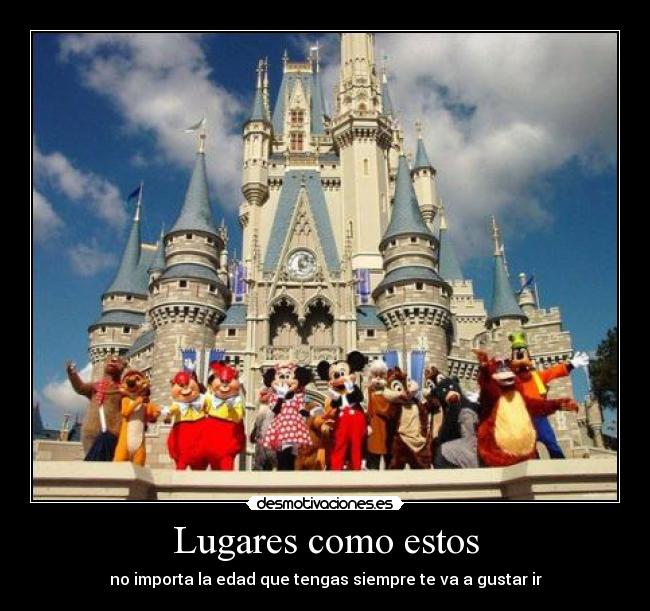 Lugares como estos -