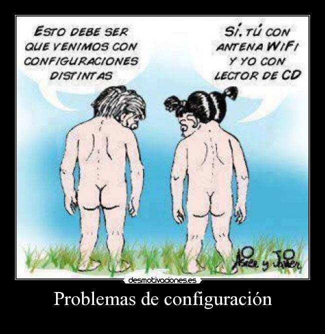 Problemas de configuración - 