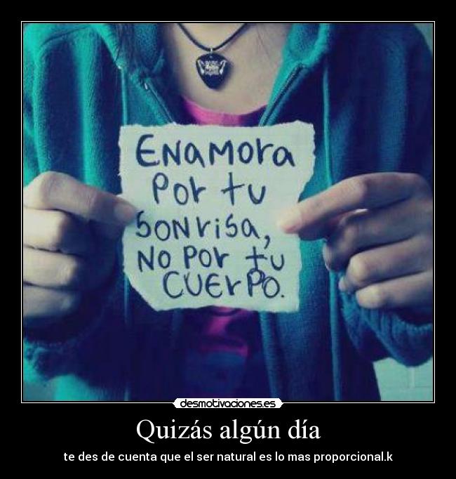 Quizás algún día - 