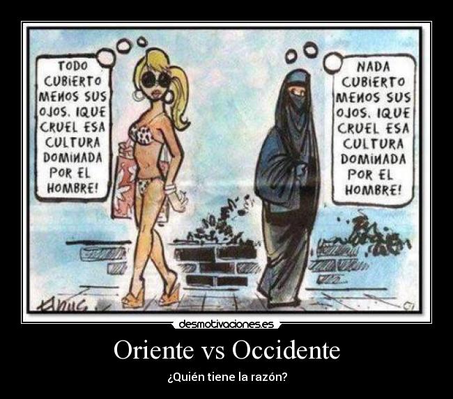 carteles oriente occidente desmotivaciones
