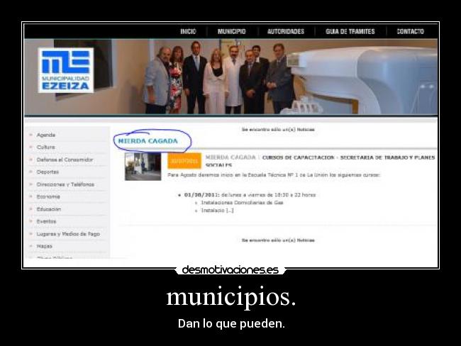 carteles ezeiza municipio desmotivaciones