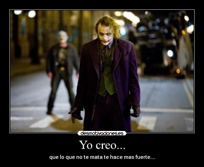 Yo creo... - 