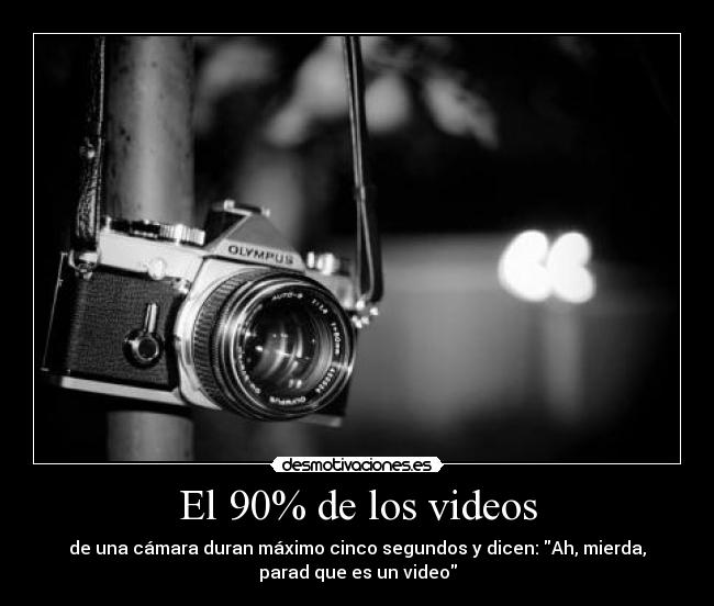 El 90% de los videos - 