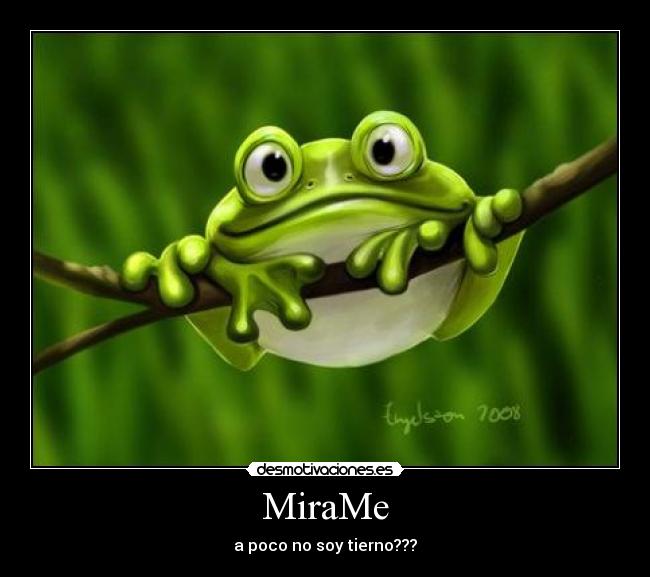 MiraMe - a poco no soy tierno???