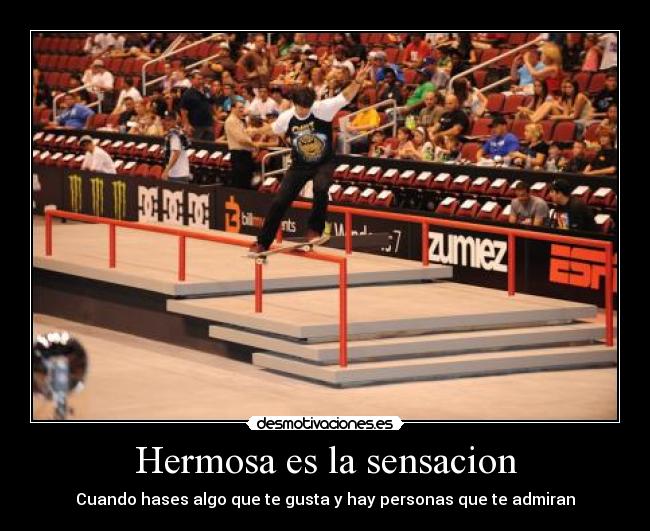 Hermosa es la sensacion -