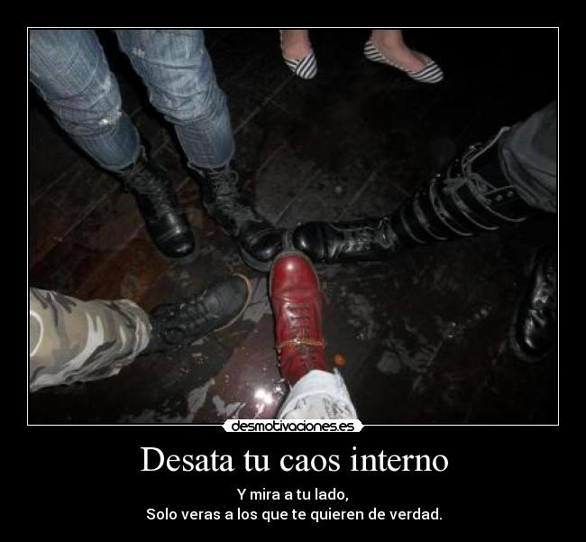 Desata tu caos interno -