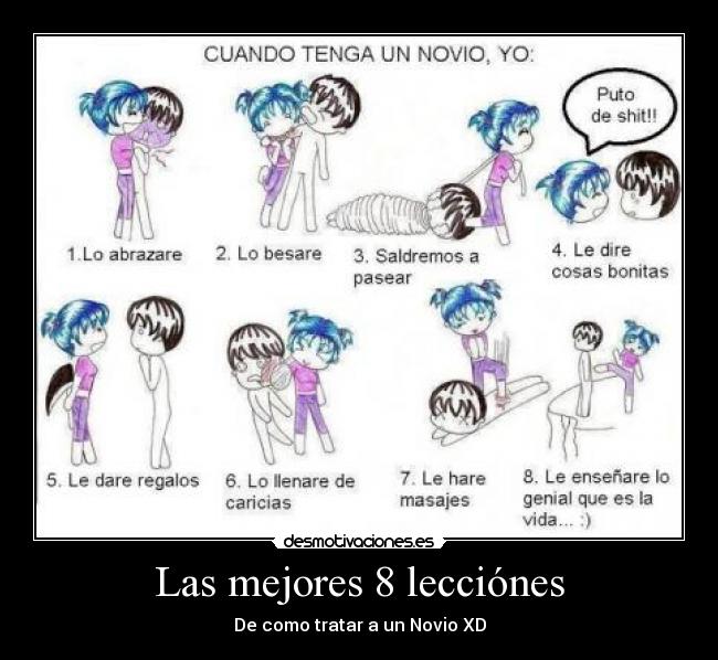 Las mejores 8 lecciónes - 