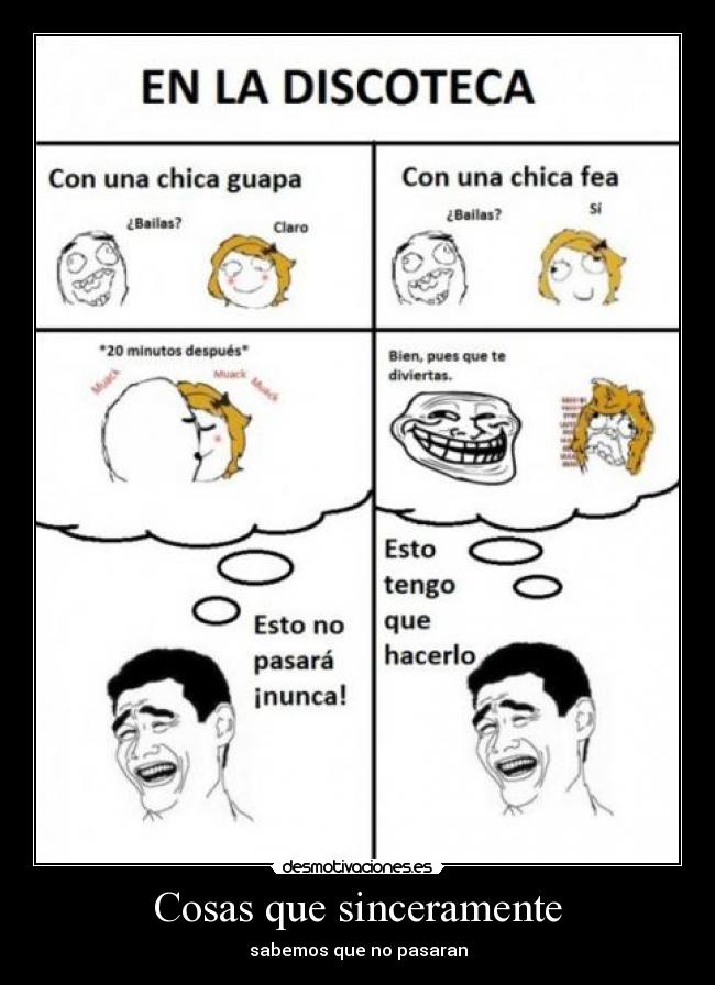 Cosas que sinceramente - 