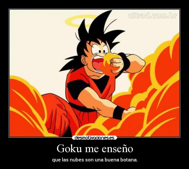 Goku me enseño -