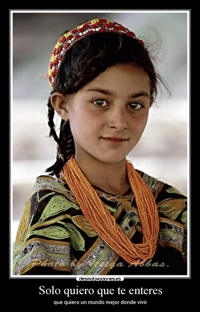 Solo quiero que te enteres - 