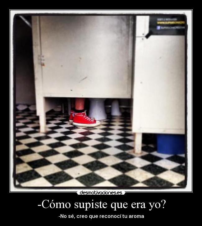 -Cómo supiste que era yo? - -No sé, creo que reconocí tu aroma