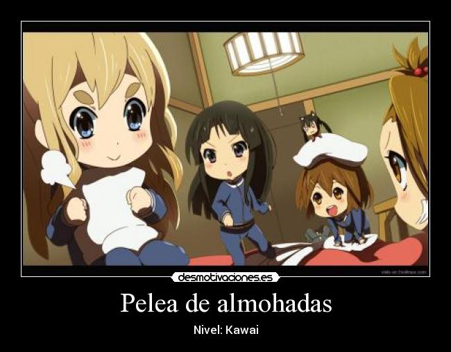 carteles anime kawai desmotivaciones