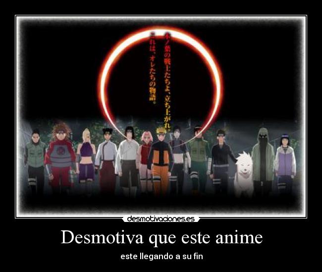 Desmotiva que este anime -