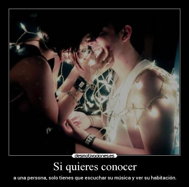 Si quieres conocer - 