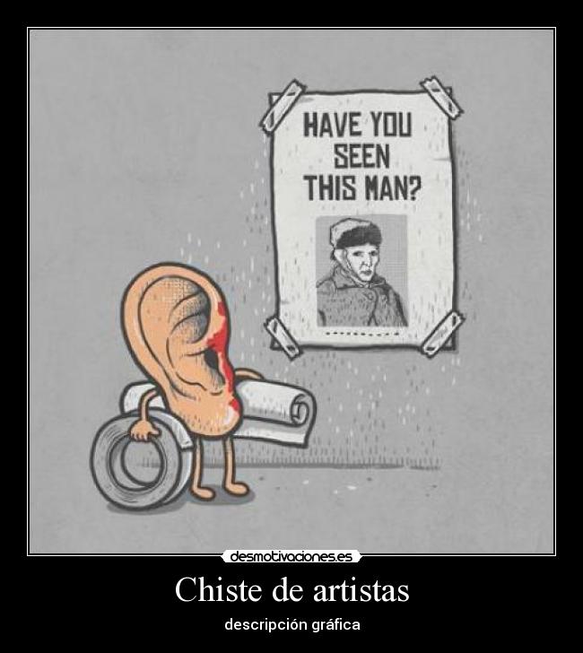 Chiste de artistas - descripción gráfica