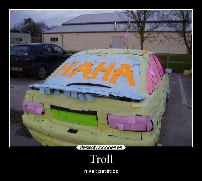 Troll - nivel: patético