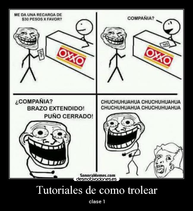 Tutoriales de como trolear - 