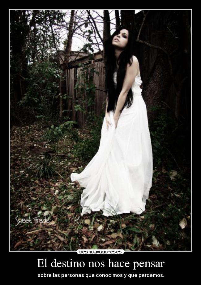 El destino nos hace pensar - 