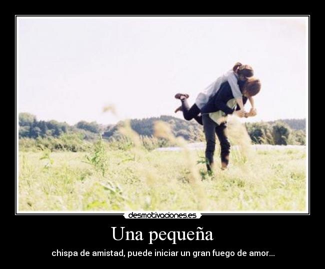 Una pequeña -