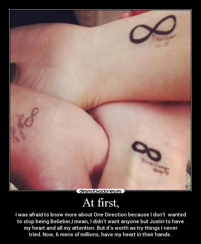 At first, -