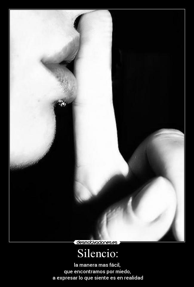 Silencio: -