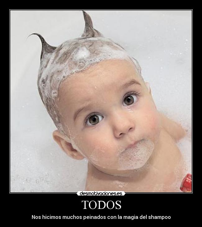 TODOS - Nos hicimos muchos peinados con la magia del shampoo