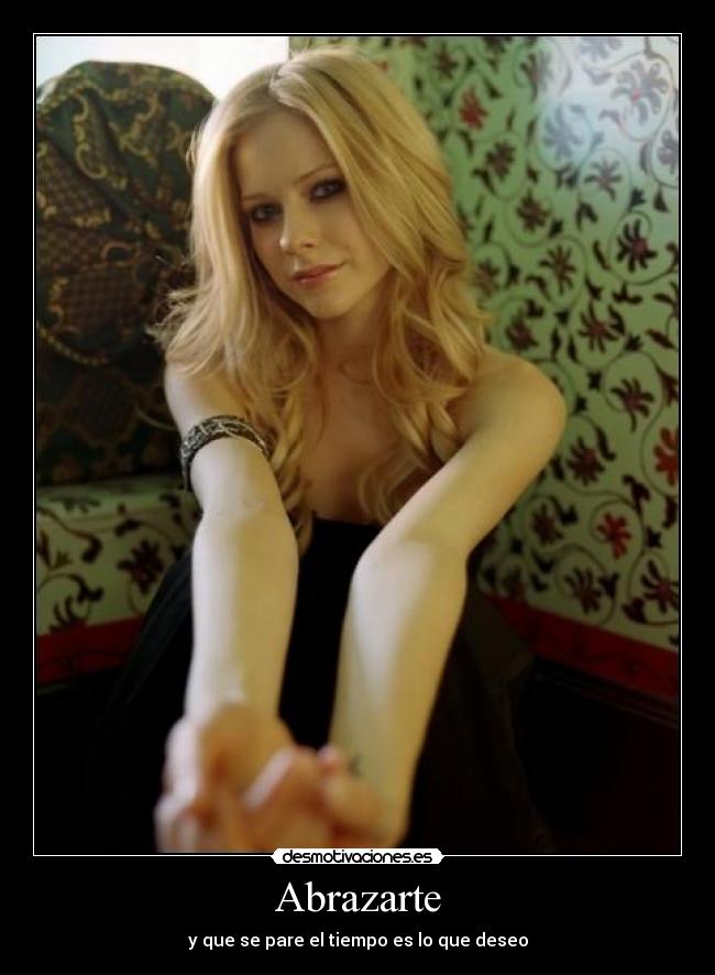 Abrazarte - y que se pare el tiempo es lo que deseo