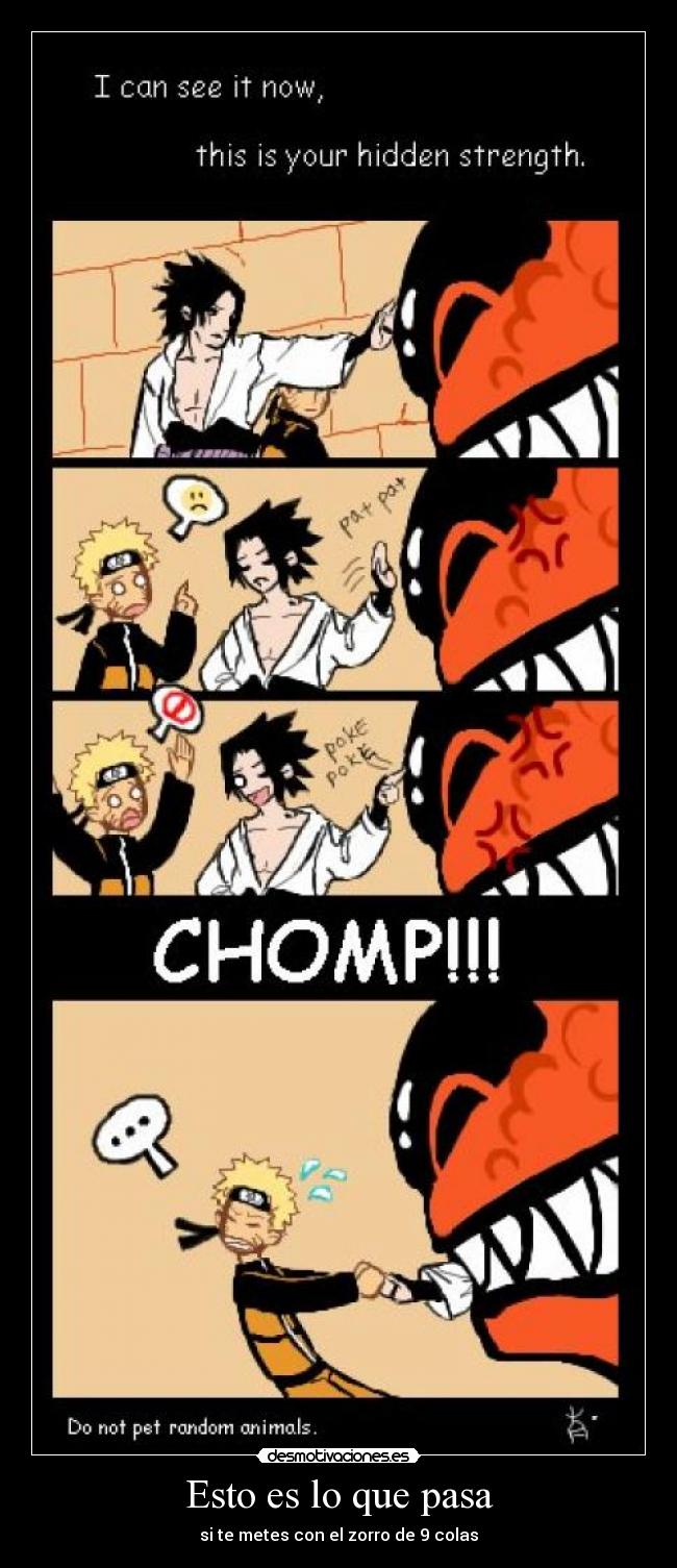 Esto es lo que pasa -