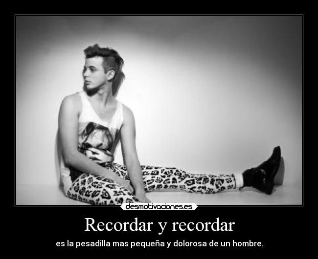Recordar y recordar -