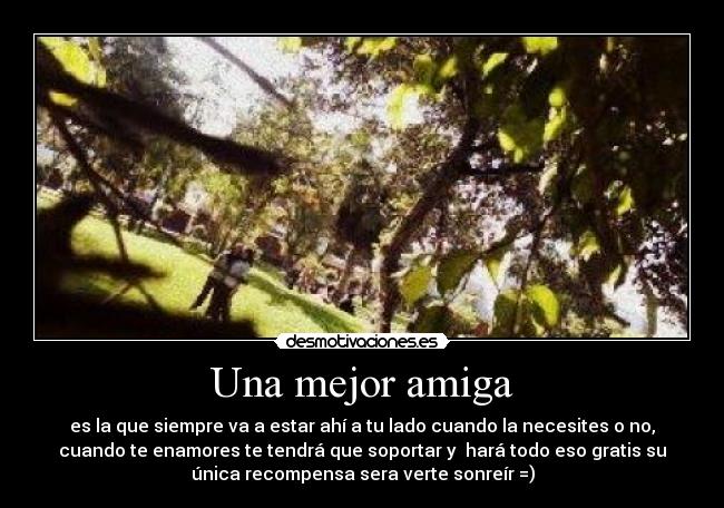 Una mejor amiga -