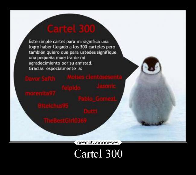 Cartel 300 - 