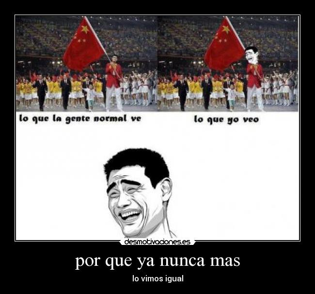 por que ya nunca mas - lo vimos igual