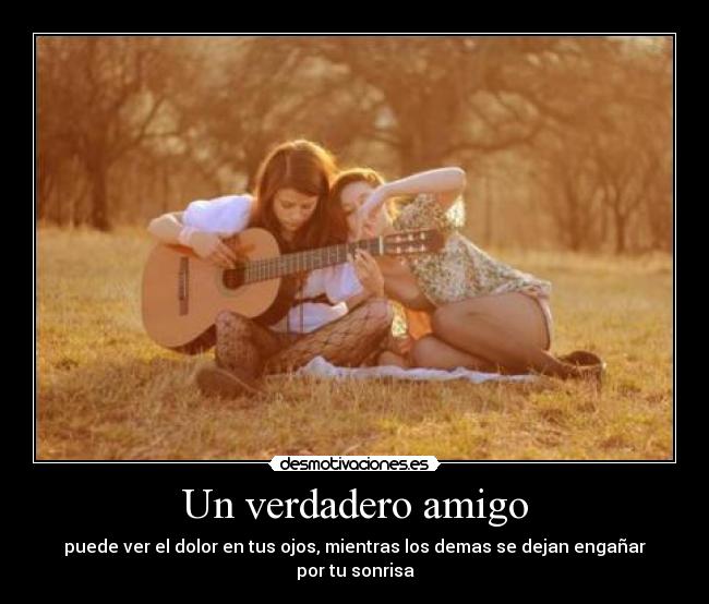 Un verdadero amigo -