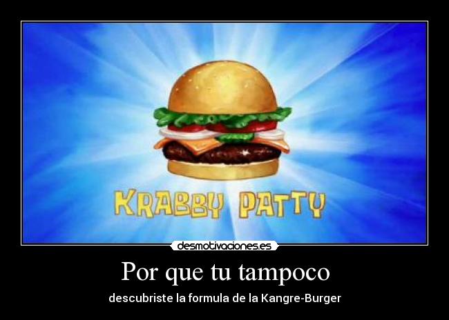 carteles bob esponja desmotivaciones