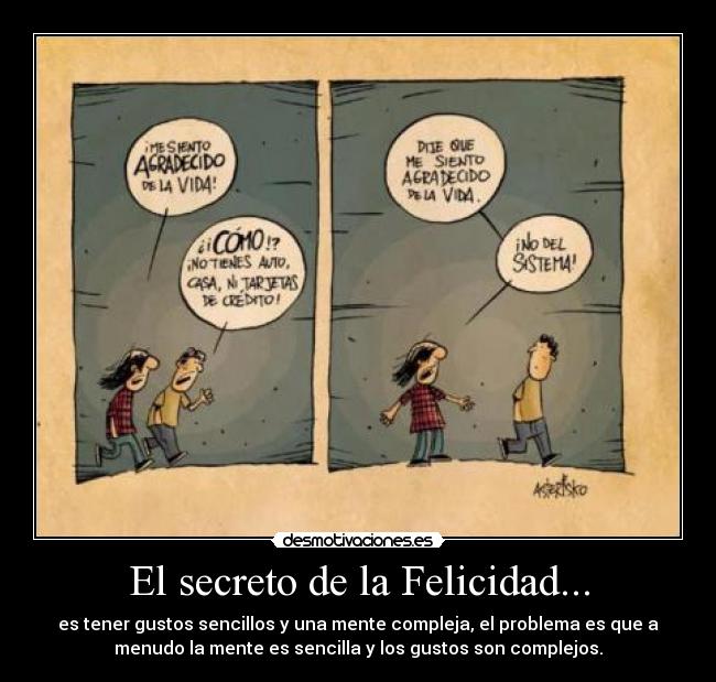 El secreto de la Felicidad... - 